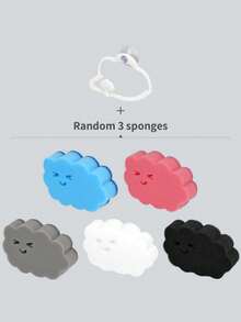 3pcs Double-Sided Sponge Set, Suction Cup Sponge Holder, Self-Draining Kitchen & Bathroom Sink Storage Rack, Includes Double-Sided Dish Sponge, Suitable For Bathroom, Kitchen And More - A - View 13