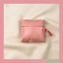 1pc Creative 3D Pillow Headphone Protective Case - Pink - View 2