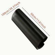 1卷黑色哑光乙烯基车灯贴膜，适用于汽车前大灯和尾灯 - 防水、防褪色、易于安装 - 提升您的爱车外观（含刮板）哑光烟熏黑汽车前后车灯贴膜套装 - 11.81英寸 x 39.37英寸 - 提升风格并保护 - A - 查看 5