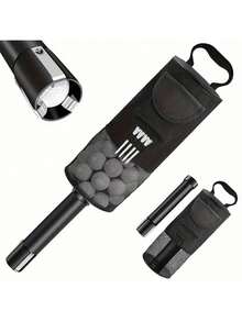1 Peça Apanhador de Bolas de Golfe - Saco Portátil com Tubo Extensível de 30 cm e Clipe de Liberação Rápida, Armazenamento de Nylon Leve - Para Campo de Treino, Prática no Campo, Treinamento no Quintal - Ferramenta de Coleta de Bolas - Acessórios de Golfe - Equipamento de Prática - Armazenamento Esportivo - Multicolorido - Visão 2