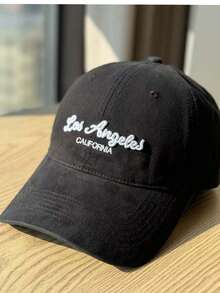 Mũ lưỡi trai cotton mới năm 2026, thiết kế thêu chữ unisex, mũ chống nắng đa năng, phù hợp mọi mùa. - A - Xem 1