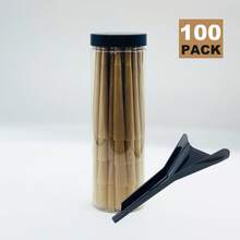 1000/200/100/50/30支/套 特大号预卷纸锥套装 | 110毫米慢燃多色专业预卷纸锥 + 吸嘴和装填器 | 高级包装管 | 吸烟 - 送给他/她的完美礼物 - 查看 32