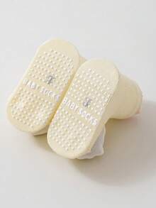1 Paar atmungsaktive Baby Socken mit süßer Figur für Frühling/Sommer, rutschfeste Kleinkind Socken für Neugeborene 0-1 Jahre - Verschiedenfarbig - Übersicht 10