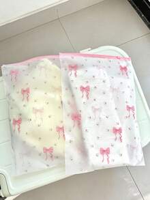 10 túi đựng đồ trong suốt có khóa kéo họa tiết hoa và nơ - Lý tưởng để đựng quần áo, đồ dùng vệ sinh cá nhân, mỹ phẩm và sắp xếp đồ đạc, hoàn hảo cho du lịch, đóng gói hành lý, bền và chống thấm nước. - Nhiều màu - Xem 4