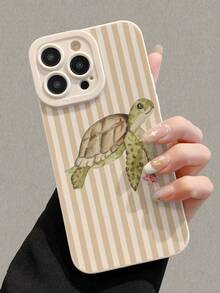 1个加厚防摔彩绘条纹海龟手机壳，兼容 17 Pro/17 Air/17/17 Pro Max/16/11/16 Pro/16 Plus/16 Pro Max/16 e/15 Pro Max/13/14/12/XS/XR/7G/8P，Galaxy A17/A07/S26/S26 Plus/S26 Ultra，Galaxy S25/S25 Plus/S25 Ultra/A16/A36/A26/A56/A50/A12 - 彩色 - 查看 1