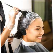 2 Bottles Of Shampoo And Hair Dye, Ear Protection Cover For Hair Dyeing. Ear Protection Cover, Ear Protection Cap, Hair Care Ear Protection Hood, Ear Shower Cap. - Multicolor - View 2