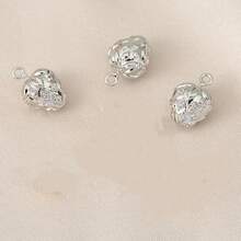 3件套DIY水果吊坠，铜镶嵌锆石，18K镀金葡萄吊坠，精致百搭，可制作成耳环、项链、钥匙扣和其他珠宝吊坠。 - DIY水果吊墜 - 查看 11