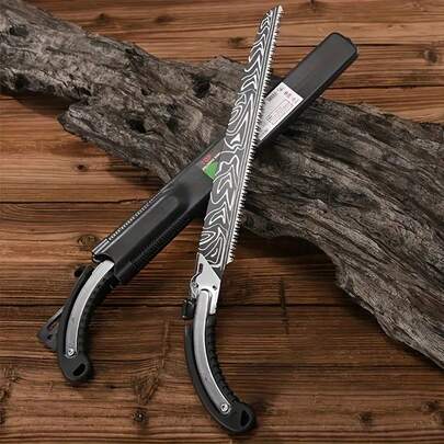 20.86英寸露营锯，高温淬火，户外露营厨房快速锯，露营生火工具