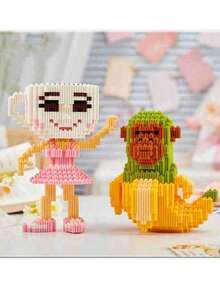 Tung Tung Sahur Khối Xây Dựng Nhân Vật Đồ Chơi, Tralalero Tralala, LiriLi Larrla, Ambalam Doll Khối Xây Dựng Nhân Vật Đồ Chơi, Đảng Quà Tặng - Nhiều màu - Xem 9