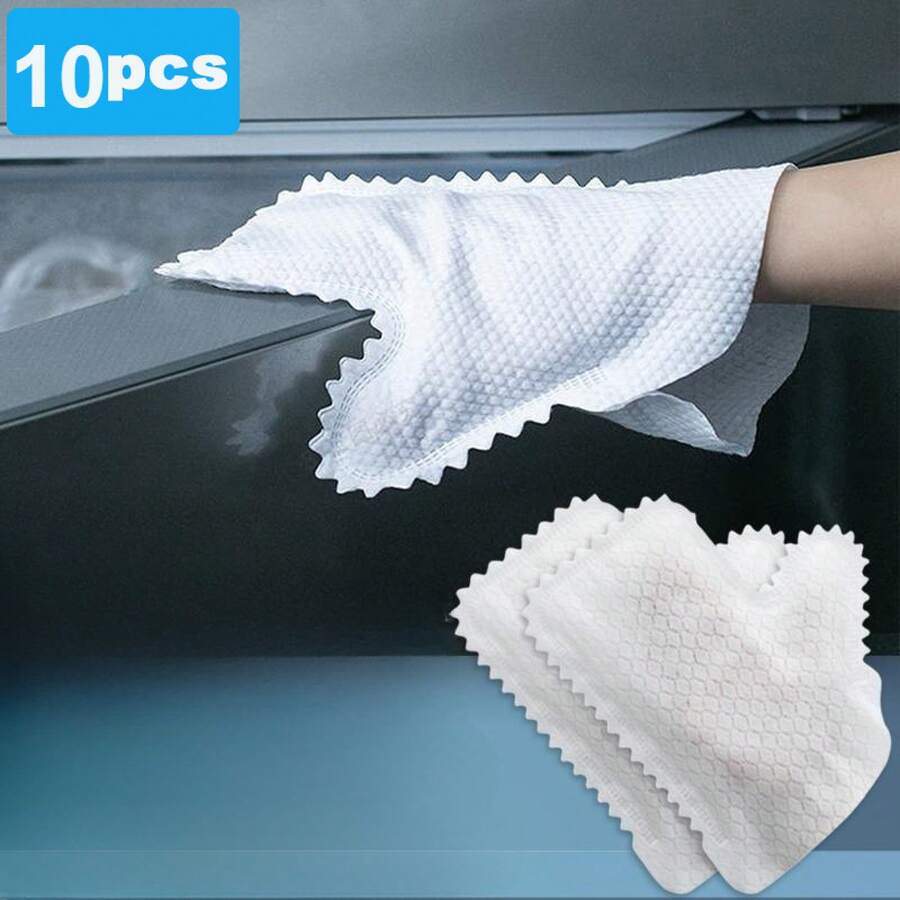 30pcs Super Fine Fiber Cleaning Gloves - Dry & Wet Dual-Use, Easy-To-Use Cleaning Cloth Gloves, Suitable For Cleaning Kitchen, Living Room, Bedroom, Car, Furniture And Windows.