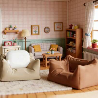 1件沙发装饰摆件，雕塑，耳机架，创意家居装饰，装饰托盘，艺术雕塑，耳机收纳架