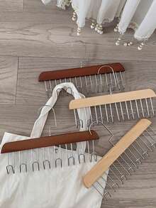 1/2pcs Multi-Function Strap Hanger, Bra & Camisole Storage Rack, Seamless Drying Rack - Beige - View 2