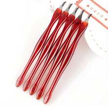 10pcs Stainless Steel Cuticle Pusher & Remover, Nail Care Tools - Multicolor - View 6