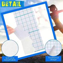 Băng thun tự dính không dệt thoáng khí, kích thước 5cm*5m, dễ xé và cắt, nhẹ và mềm. - trắng - Xem 4