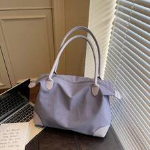 大容量抽绳包 | 防水尼龙手提包，男女通用 | 街头风旅行日常单肩包 - 彩色 - 查看 12