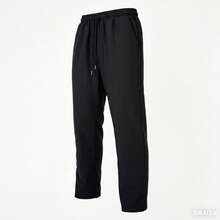 Linen Summer Lightweight Men's Casual Pants, Convenient For Travel And Commute - Black - View 8