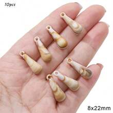 10pcs Cute Dolphin Butterfly Dragonfly Acrylic Pendant DIY Handmade Earrings Bracelet Hanging Accessories - Multicolor - View 20