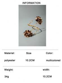 1 chiếc vòng tay kiểu Bohemian đính hoa 3D bằng vải, món quà tuyệt vời dành cho thanh thiếu niên và bạn bè. - Nhiều màu - Xem 14