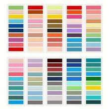 10 Packs Multi-Color Index Sticky Notes, 200 Sheets Total, Bright Page Markers For Office & Study, Essential Back-To-School Supplies - Multicolor - View 10