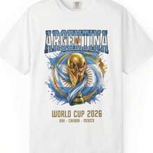 2026 World Cup USA T-Shirt USA International Soccer Championship Political Soccer Fan Tee,Easter Outfits For Women,Mother's Day Gift Outfits,Unisex World Cup 2026 Team Color Casual Tee,World Cup Clothing,Game Day Outfit,Unisex USA Soccer Oversized T-Shirt,Summer Outfits For Women. - Trắng 7 - Xem 1