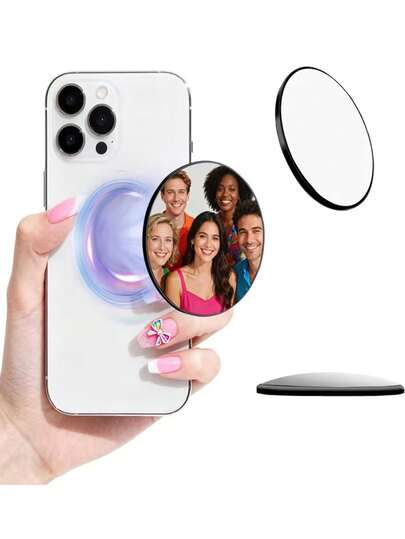 Gương trang điểm từ tính độ phân giải cao mới, sản phẩm không thể thiếu khi đi du lịch, gương du lịch cầm tay, vật dụng thiết yếu cho người mới bắt đầu trang điểm, một món đồ tuyệt vời cho chuyến đi.