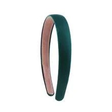 1pc Elegant Satin Solid Color Wide Headband, Suitable For Party, Formal Wear, Gatherings Hairband Hair Hoop - Multicolor - View 12