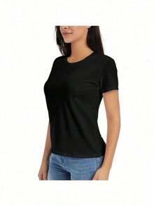 CYBERPUNK SAMURAI PROTECTOR T-Shirt - Black - View 4