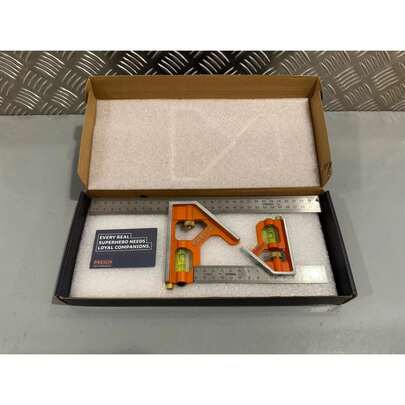 Metric Tools Combination Square Set Presch 10110 150mm 300mm New Nd