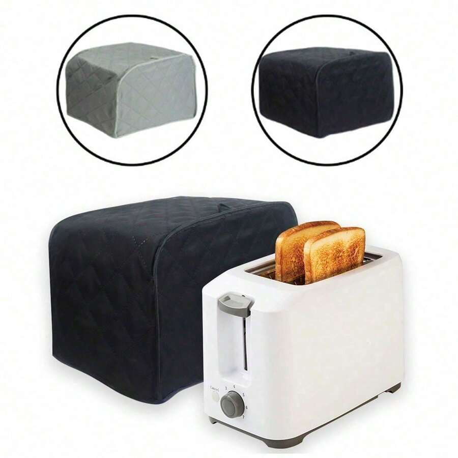 2/4片面包机罩，家用防尘罩，防水防尘面包机保护罩，简约设计 - 彩色 - 查看 1