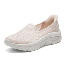Skechers 女士休閒鞋2026全新 MODERN COMFORT 系列女士休閒鞋日常戶外舒適運動鞋 158858-NAT - 自然色 - 查看 1