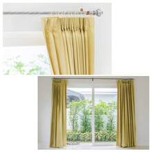 10/30/50pcs Curtain Clips, Curtain Rings, Curtain Clamps, Hanging Rings, Curtain Eyelets, 1.26 Inch Inner Diameter, Suitable For 1 Inch Curtain Rods, Gold, Silver, Silver - Multicolor - View 5