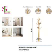 Super life This All-In-One Minimalist Drop-Down Coat Rack Features A Modern, Simple Design And Comes With Thickened Hooks. Suitable For Decoration, Holiday Decor, Room Decor, Home Decor, And Bedroom Decor. - Multicolor - View 12
