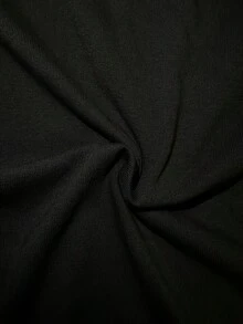 Versatile Essential Interesting Fashionable Printed T-Shirt T-Shirt "Loose" A Very Nice Gift - 黑色 - 查看 3
