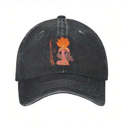 Carol G's Tropicoqueta New Album Latin Retro Distressed Baseball Cap Unisex Outdoor Running Hat