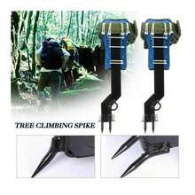 Adjustable Camping Belt Set With 2 Gears, Lanyard Rope, And Tree Climbing Spikes - Multicolor - View 3