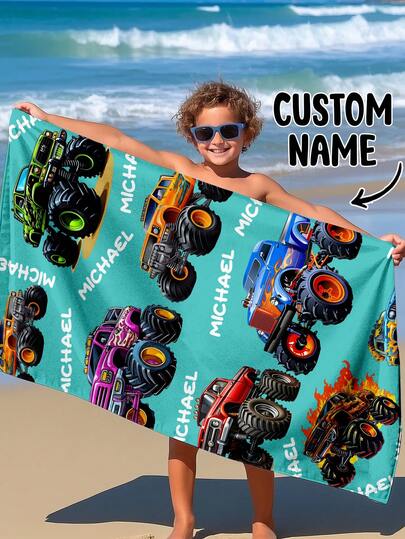 Khăn tắm biển trẻ em cá nhân hóa, món quà sinh nhật mùa hè hoàn hảo, phù hợp cho nhiều dịp hè. Khăn tắm biển và phụ kiện có thể tùy chỉnh, thích hợp cho bãi biển, hồ bơi, du lịch, cắm trại, yoga và nhiều hoạt động khác.
