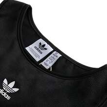 Adidas Women's Vest 3S PAD TANK Comfortable Everyday Casual Vest 2026 Summer Style Women's Knitted Vest KB6417 - Black - View 3