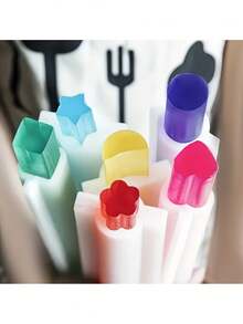 1 set silikonrör för tvålform, inkluderar hjärta, runda och andra former, handgjord tvålform - A - Visa 4