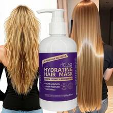 MELAO角蛋白椰子迷迭香油保湿发膜，适用于干性、卷曲及受损发质，烫发后护理，令秀发柔软顺滑，深层滋润，抚平毛躁，修护强韧发丝，250克/8.8盎司 - 正裝 - 查看 8