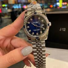 Cross-Border Foreign Trade Laojia Women's Datejust 31 Classic Wristwatch, Stainless Steel Material, Fully Automatic Mechanical Watch Manufacturer - Kiểu 4 - Xem 9
