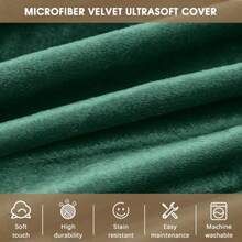 Puf para adultos Puf de espuma viscoelástica sofá para niños y adolescentes con funda de microfibra suave sofá redondo esponjoso para sala de estar recámara recámara universitario - Verde - Ver 5