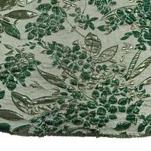 2026 High-Quality Jacquard Gold-Plated Lace Fabric, Nigerian Brocade Lace Fabric, Suitable For Luxury Party Dress Making - A - View 3