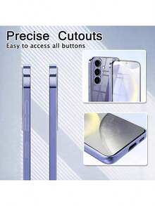 Galaxy S26、S26 Plus、S26 Ultra、S25、S25 Plus、S25 Ultra、A16、A26、A36、A56、S25 FE、A17、A37、A57 豪华电镀 TPU 保护壳 - 粉色 - 查看 6