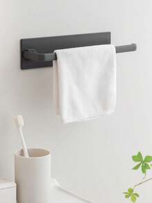 1pc Kitchen Paper Towel Holder, Wall Mounted No Drilling Required, Suitable For RV - Perfect For Kitchen And Bathroom Storage, Can Hold Rolls, Cling Wrap And Towels - Durable And Long-Lasting - Multicolor - View 4