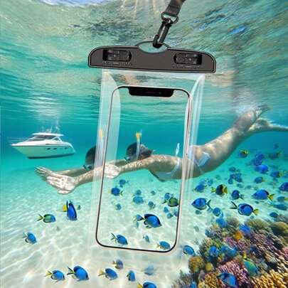 1 chiếc ốp lưng điện thoại chống nước trong suốt, ốp lưng điện thoại PVC trong suốt, ốp lưng điện thoại chống nước có dây đeo khi bơi lội, giao hàng tận nơi, màn hình cảm ứng, ốp lưng điện thoại trong suốt, túi chống nước, ốp lưng điện thoại thể thao ngoài trời bơi lội lặn chụp ảnh, túi đựng điện thoại chống nước, ốp lưng điện thoại đi biển, thể thao dưới nước mùa hè ngoài trời chèo thuyền lặn biển chèo kayak công viên nước bãi biển