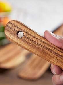 Bộ 5 dụng cụ nhà bếp chống dính cán dài, muỗng xới lớn, muỗng xào nấu ăn tiện dụng, thích hợp làm pizza, tráng miệng, salad. - Nhiều màu - Xem 7