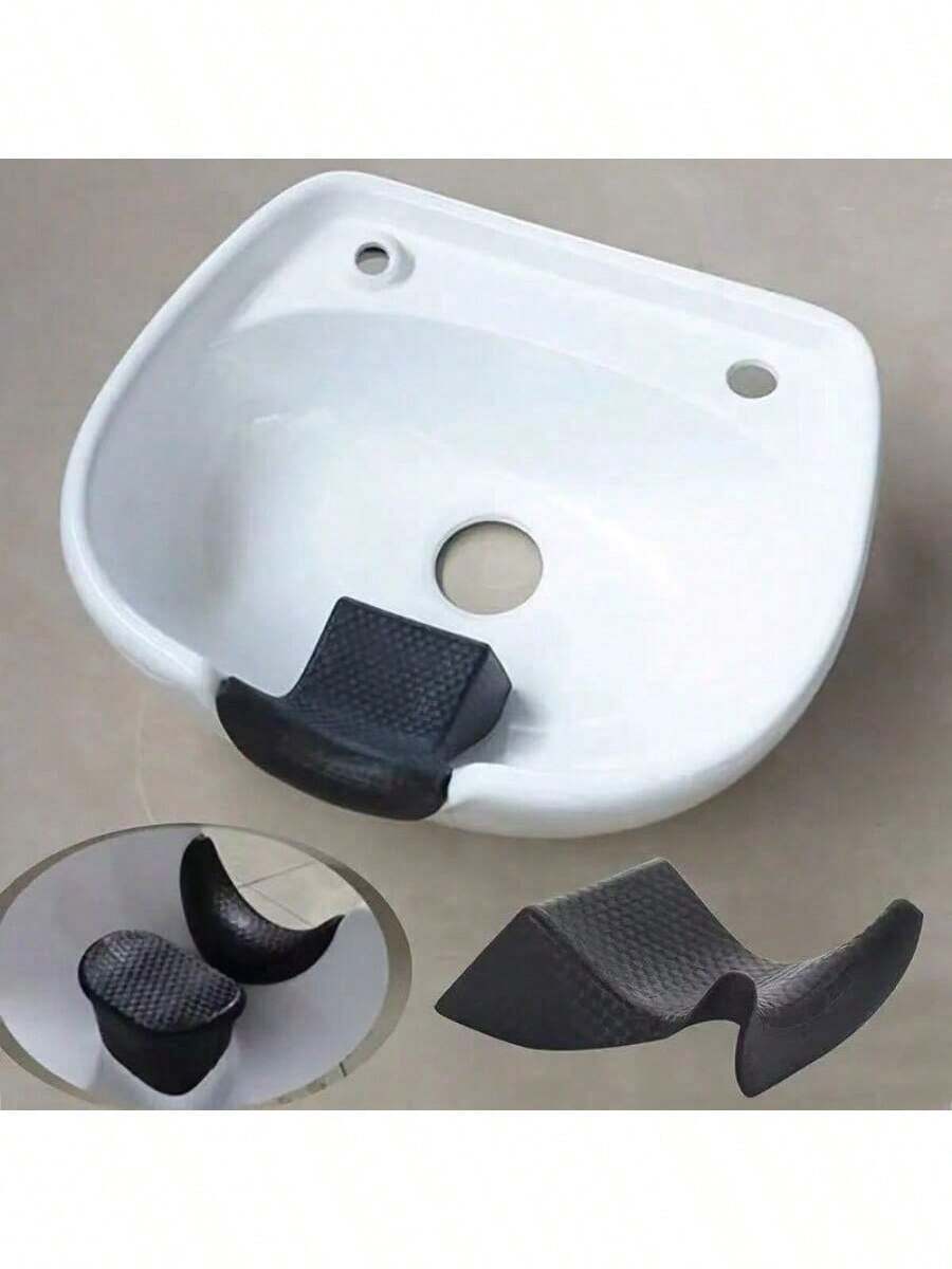 Shampoo Bowl Neck Pillow, Head Support Pad And Neck Cushion, Suitable For Shampoo Bowl, Anti-Slip Silicone Neck Rest, Dedicated For Shampoo Bowl, Applicable For Salon, Spa And Home Use