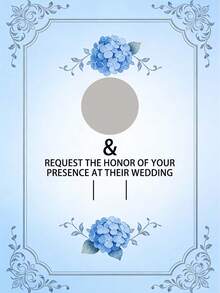 Customized Wedding Invitation, Customized Photo Wedding Invitation Card, Wedding Greeting Card, Wedding Invitation, Can Customize Photo, Name, Time, Location Information - Multicolor - View 21