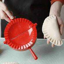 1 khuôn làm bánh bao bằng nhựa đa năng - Khuôn ép bánh bao và bánh nướng, dụng cụ tạo hình bánh bao/bánh hẹ/bánh ngọt tự làm, dụng cụ nhà bếp thiết yếu, dễ sử dụng và chống dính. - Nhiều màu - Xem 11
