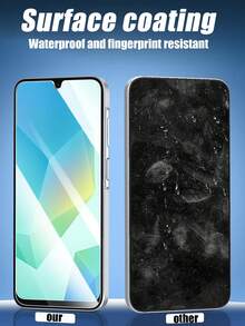 防震钢化玻璃屏幕保护膜 4 片装 全覆盖高清钢化玻璃屏幕保护膜，保护您的手机屏幕免受日常刮擦和冲击，防指纹，4K 无损画质，手机配件，兼容 Galaxy A13/A14 5G/A23/A34/A54/A35/S23 FE/S24 FE/A16/A17/A07/A36/A56、Galaxy S21/S22/S23/S24/S25/S26 系列，春季复活节礼物 - 無色 - 查看 4